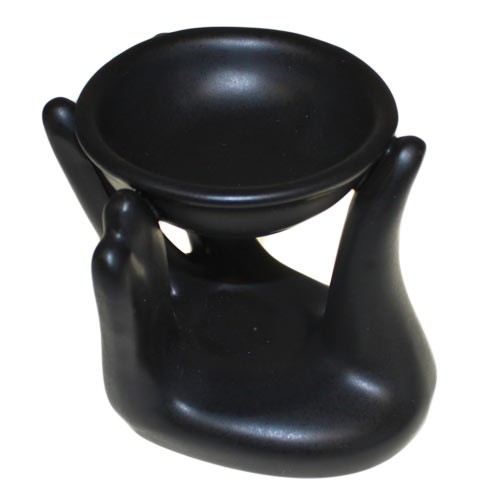 Helping Hand Oil Burner - Black Helping Hand Oil Burner - Black