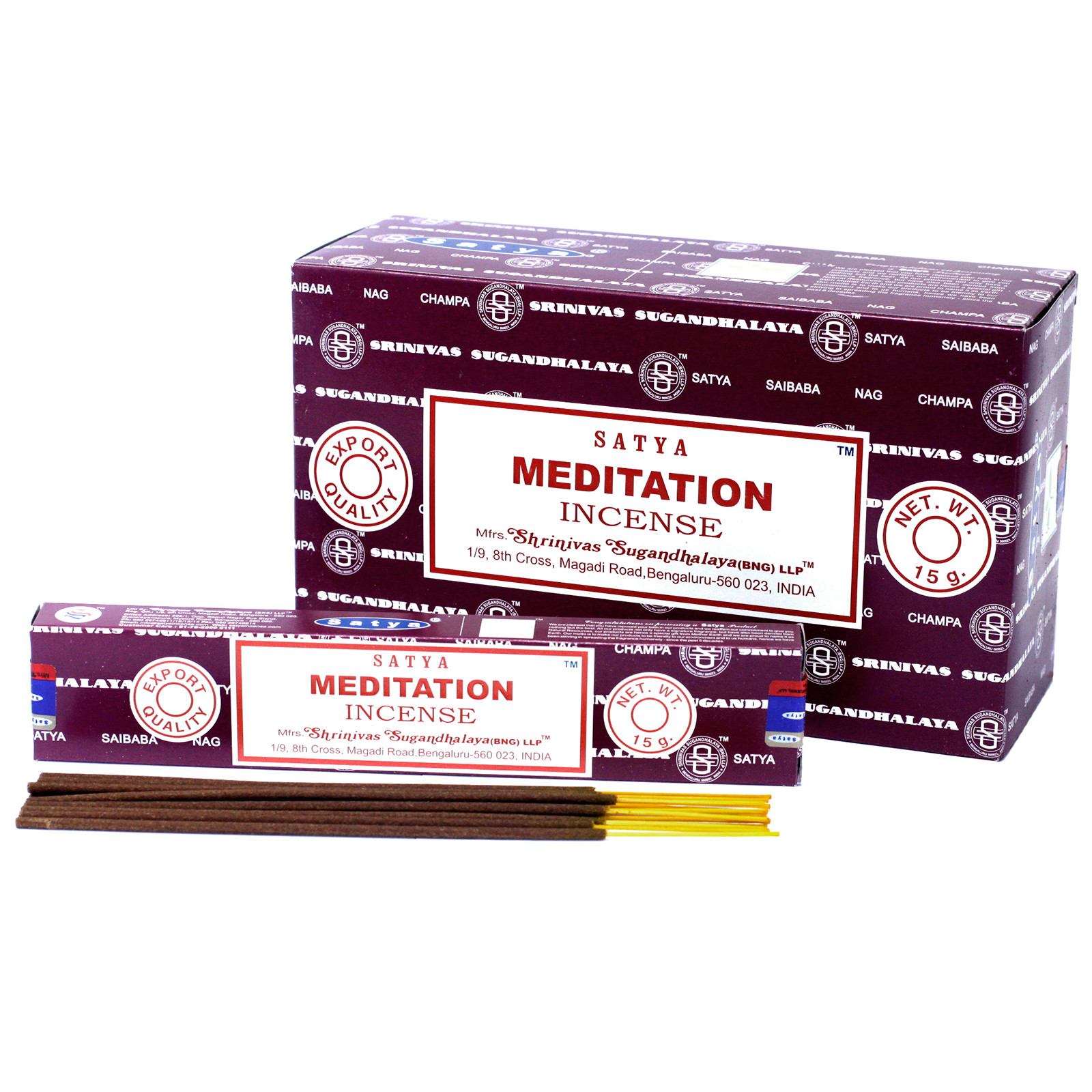 Meditation Satya Incense 15gm Meditation Satya Incense 15gm