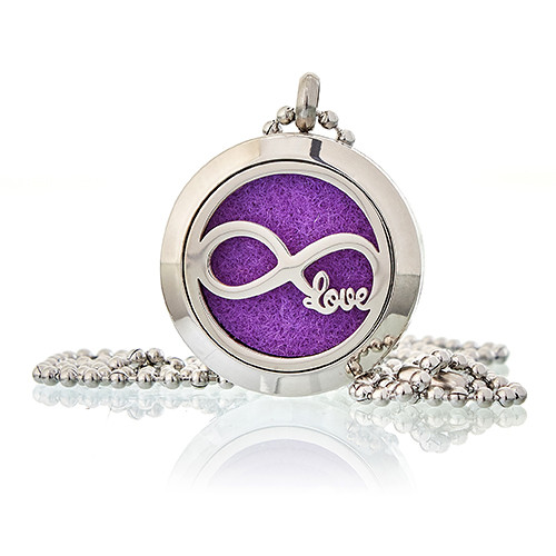 Aromatherapy Diffuser Necklace - Infinity Love 25mm Aromatherapy Diffuser Necklace - Infinity Love 25mm