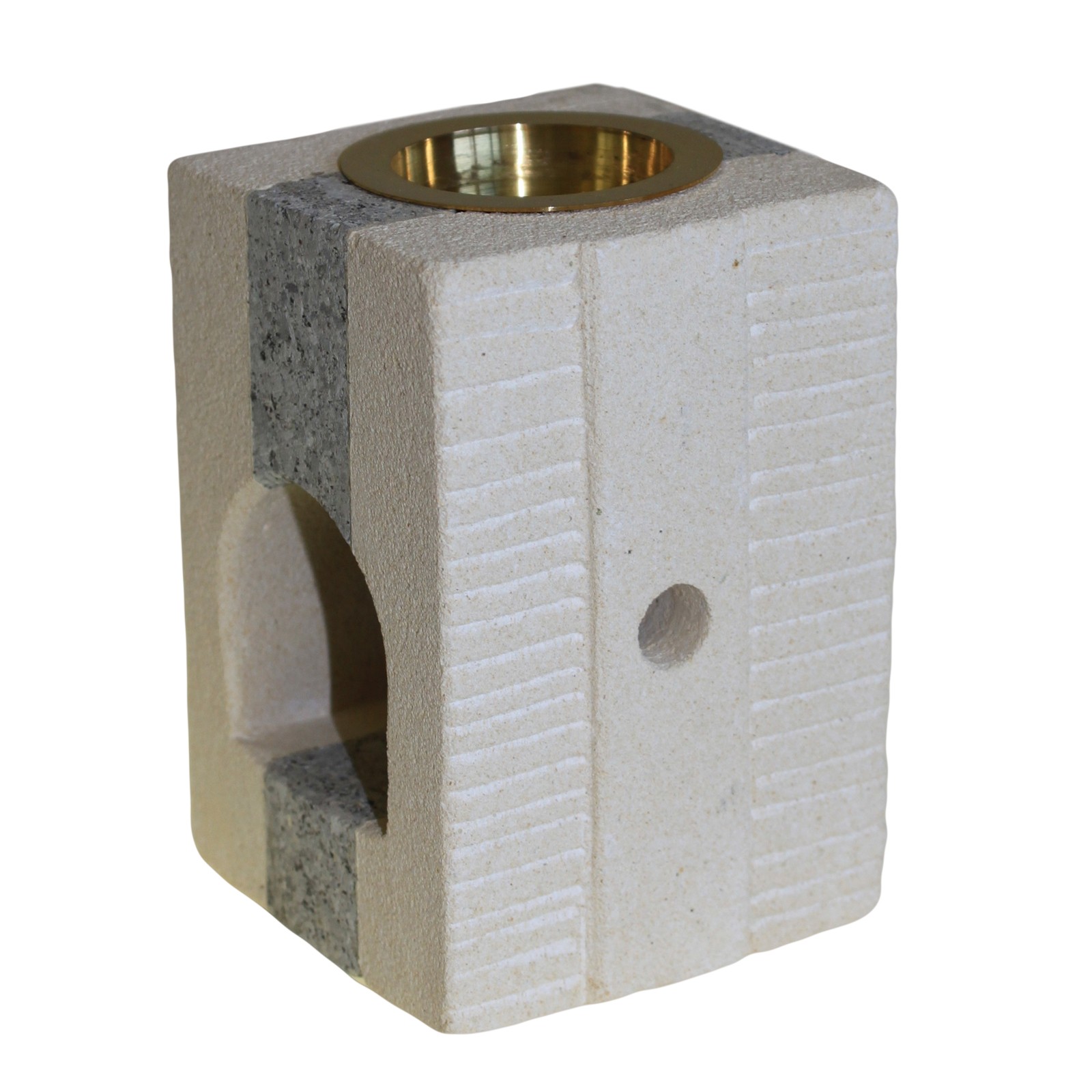 Combo Square Sandtone Oil Burner Combo Square Sandtone Oil Burner