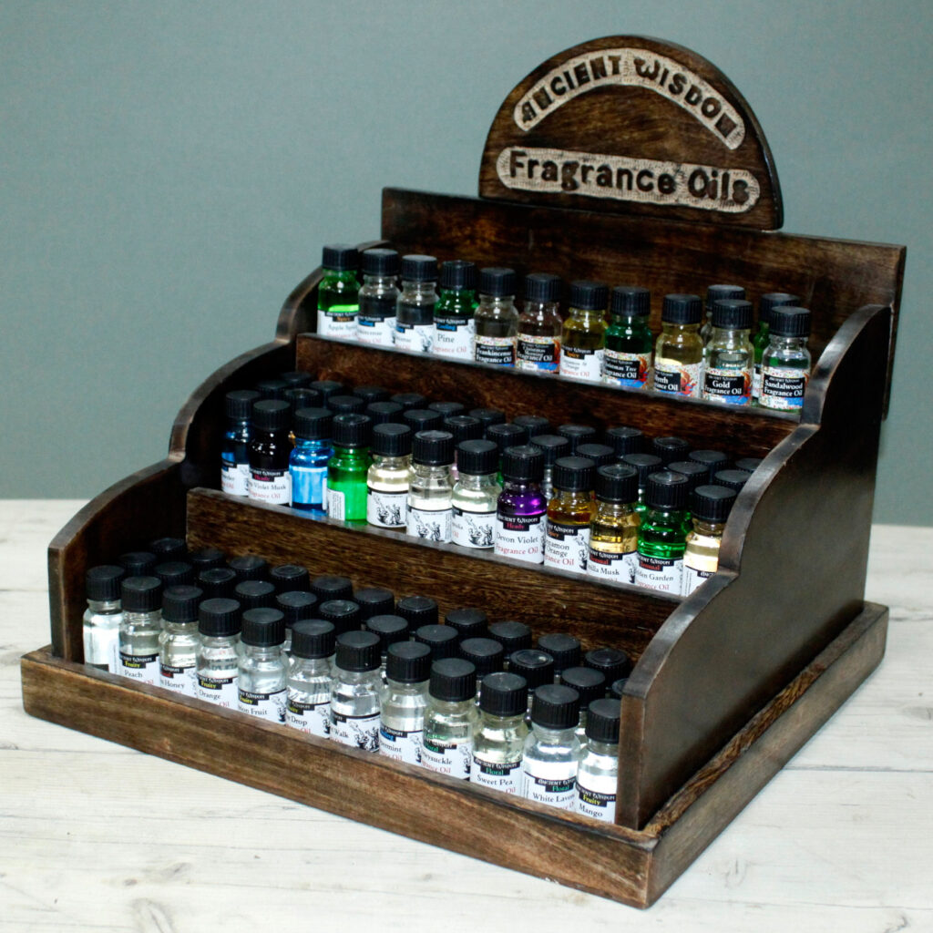 Mango Wood Stand for Essential Oils