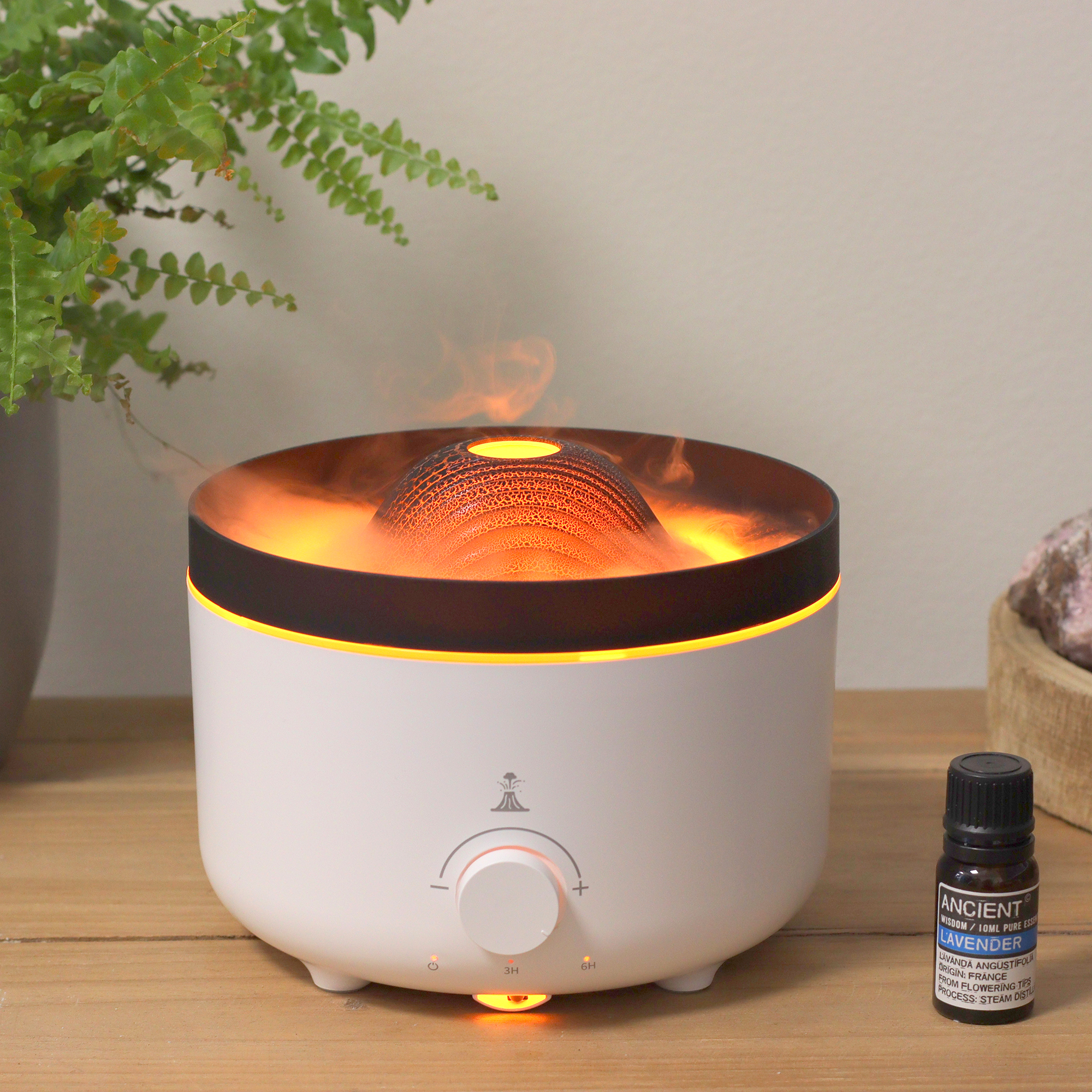 Large Volcano Effect Aroma Diffuser (plug) Two Colours - 560ml Large Volcano Effect Aroma Diffuser (plug) Two Colours - 560ml - Image 4