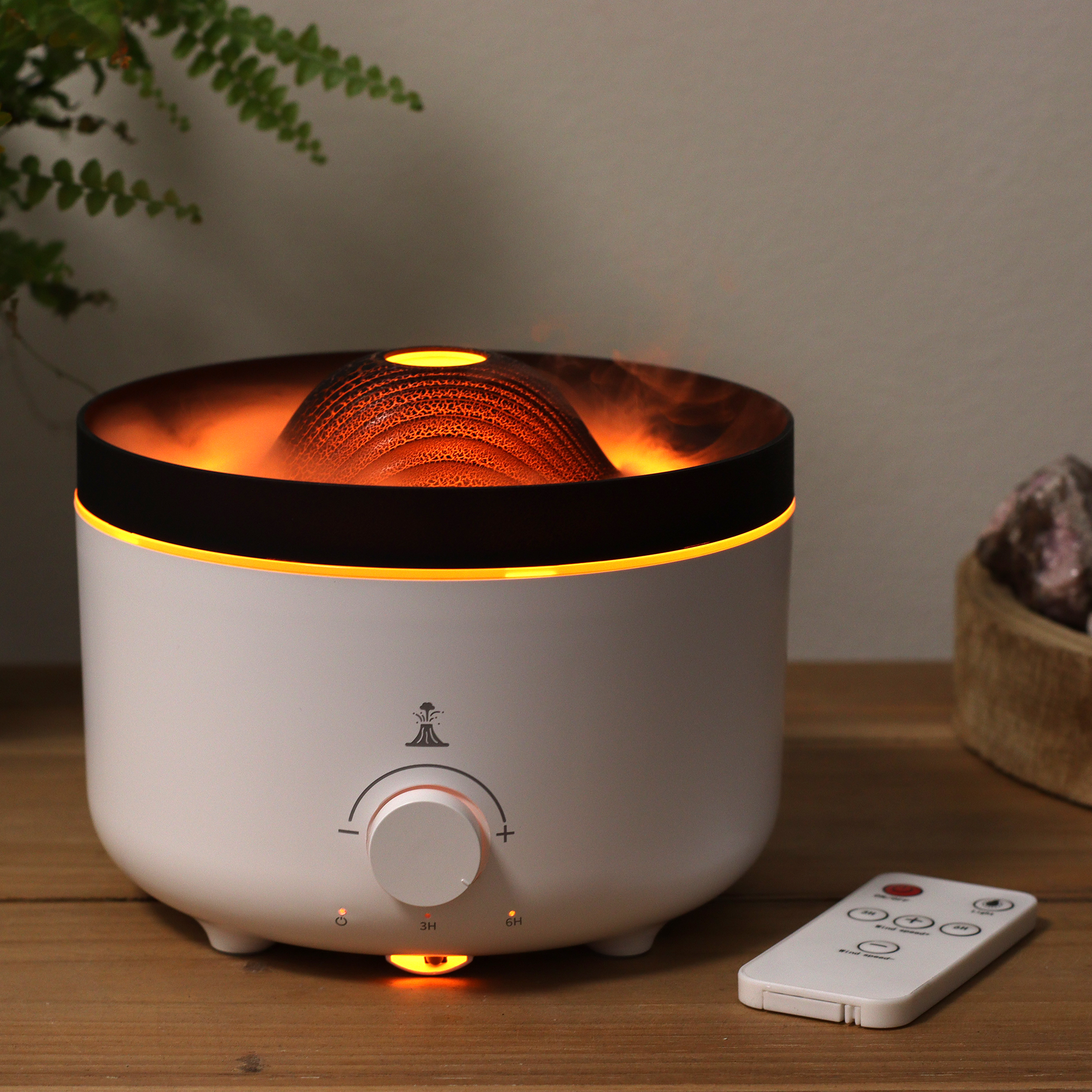 Large Volcano Effect Aroma Diffuser (plug) Two Colours - 560ml Large Volcano Effect Aroma Diffuser (plug) Two Colours - 560ml - Image 7