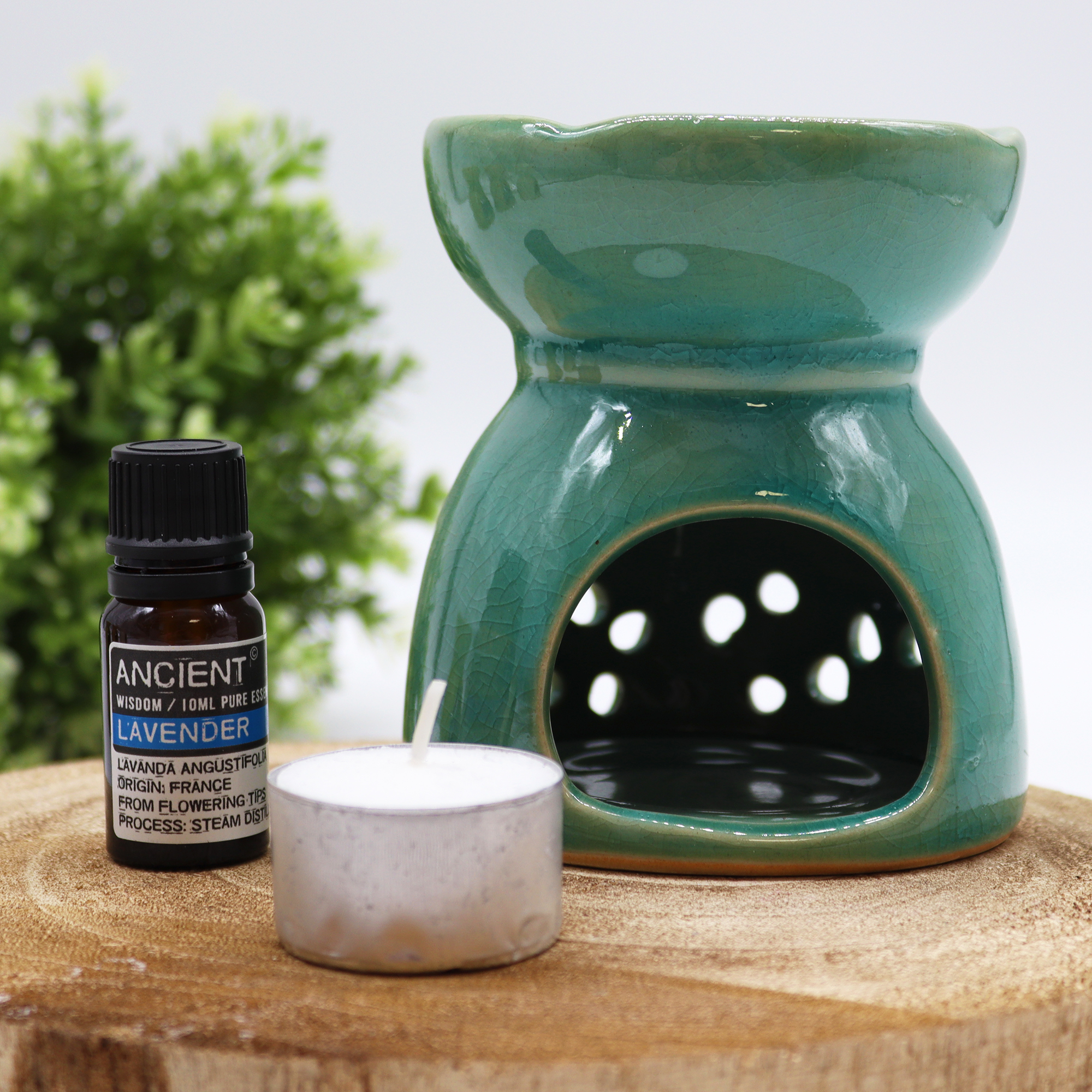 Tree of Life Oil Burner - Blue Tree of Life Oil Burner - Blue - Image 4
