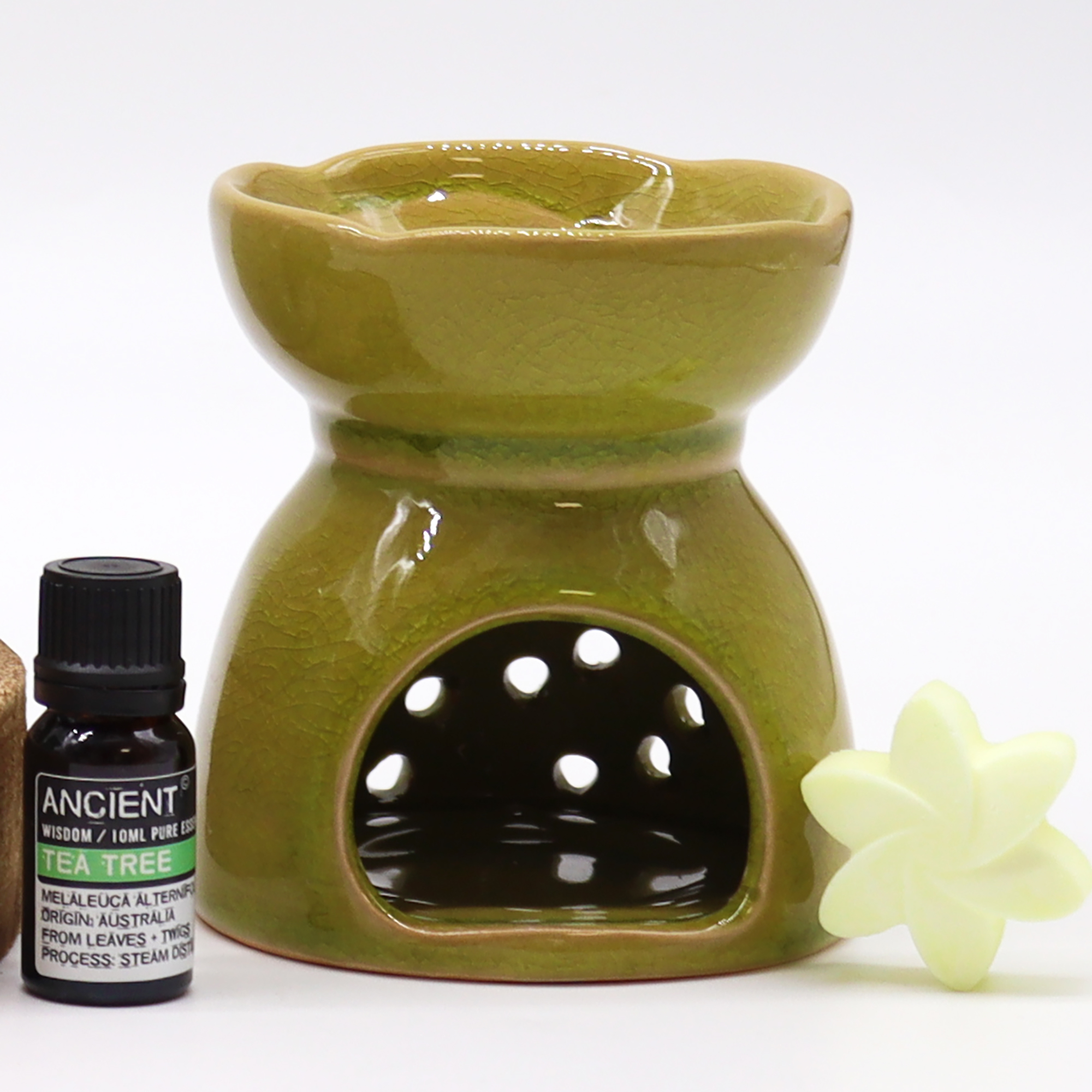 Tree of Life Oil Burner - Lime Tree of Life Oil Burner - Lime - Image 4