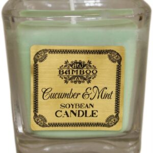 Cucumber & Mint Soy Wax Jar Candle